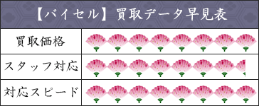 バイセル(旧スピード買取)の買取 買取データ
